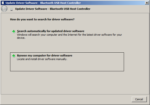 bluetooth usb host controller boot camp error